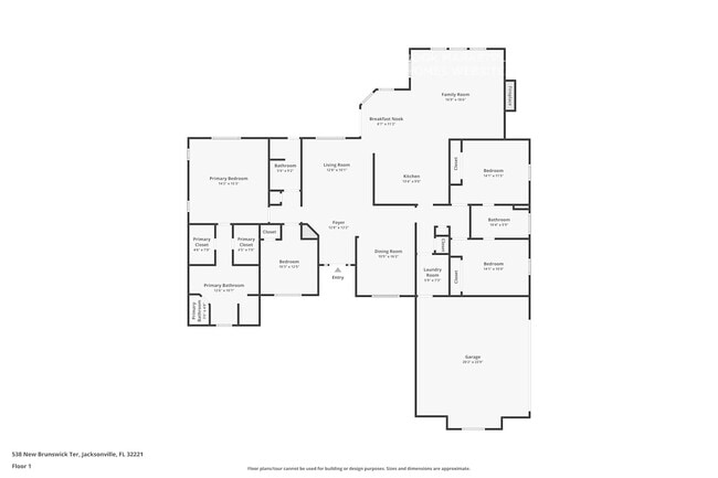 538 New Brunswick Terrace in Jacksonville, FL - Foto de edificio - Building Photo