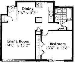 Colonial Court Apartments in Green Bay, WI - Building Photo - Floor Plan