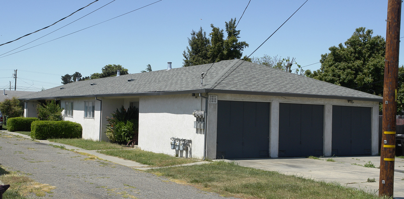 21811-21815 Vallejo St in Hayward, CA - Foto de edificio