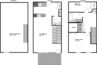 Water Street Townhomes in Plymouth, IN - Building Photo - Floor Plan