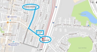 54 Saxton St, Unit 2 in Boston, MA - Foto de edificio - Building Photo