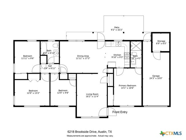 property at 6218 Brookside Dr