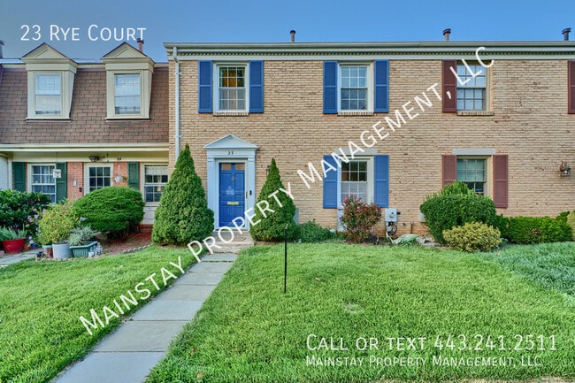23 Rye Ct in Gaithersburg, MD - Building Photo - Building Photo