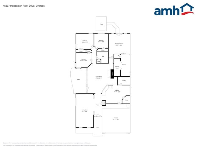 15207 Henderson Point Dr in Cypress, TX - Foto de edificio - Building Photo