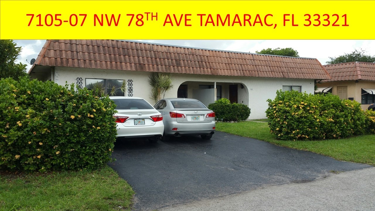 7105 NW 78th Ave in Tamarac, FL - Building Photo