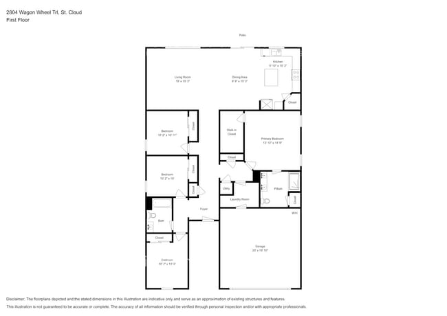 2804 Wagon Wheel Trl in St. Cloud, FL - Foto de edificio - Building Photo