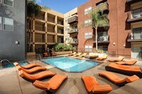 Pool daytime 2 - Avana North Hollywood Apartamentos in Los Angeles, California