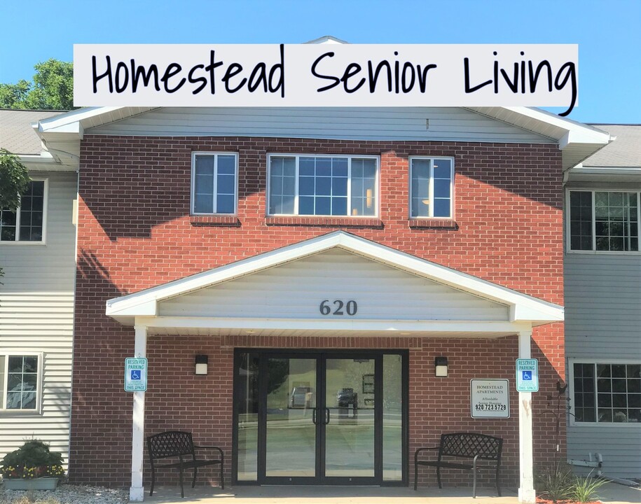 Homestead Senior Apartments in Milton, WI - Building Photo