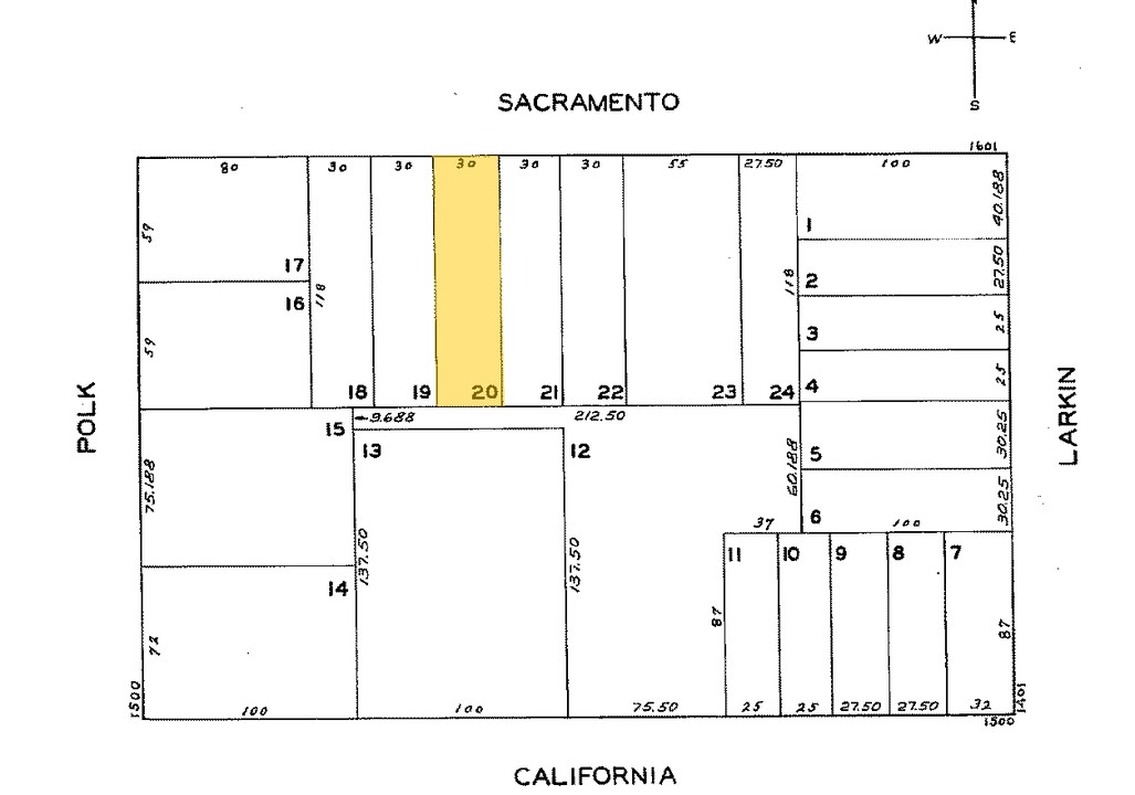 1661 Sacramento St in San Francisco, CA - Building Photo