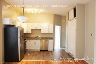 2950 N Sheffield Ave-Unit -1st Floor Rear in Chicago, IL - Building Photo - Building Photo