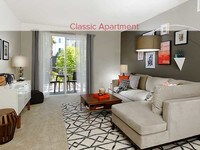 Classic Apartment Living Room - Avalon Playa Vista Apartments in Los Angeles, California