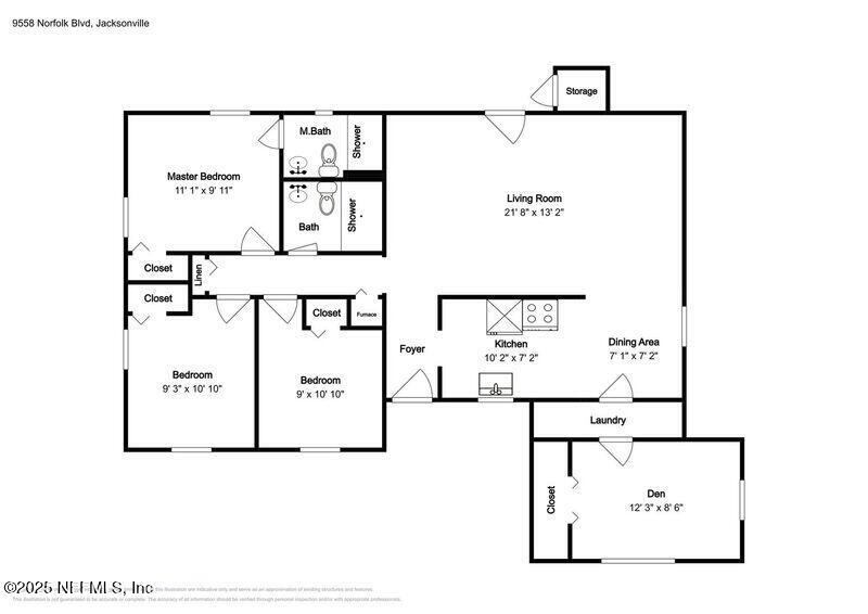 9558 Norfolk Blvd in Jacksonville, FL - Building Photo