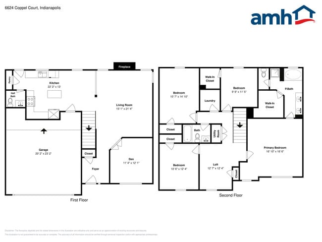 6624 Coppel Ct in Indianapolis, IN - Foto de edificio - Building Photo