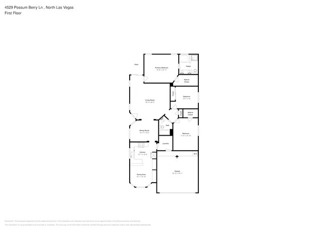 4529 Possum Berry Ln in North Las Vegas, NV - Foto de edificio - Building Photo