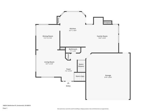 18839 E Belleview Pl in Centennial, CO - Building Photo - Building Photo