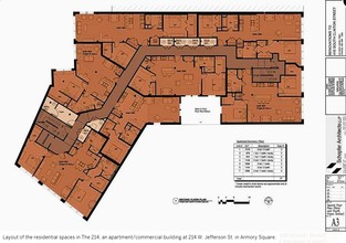 The 214 in Syracuse, NY - Foto de edificio - Floor Plan