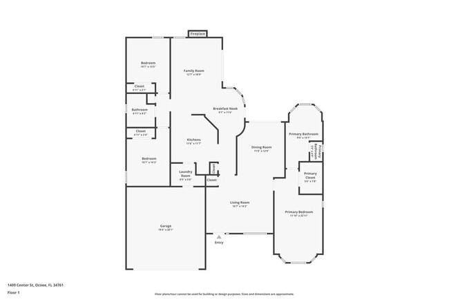 1409 Center St in Ocoee, FL - Building Photo - Building Photo