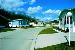 Gun River West Mobile Home Park in Plainwell, MI - Building Photo