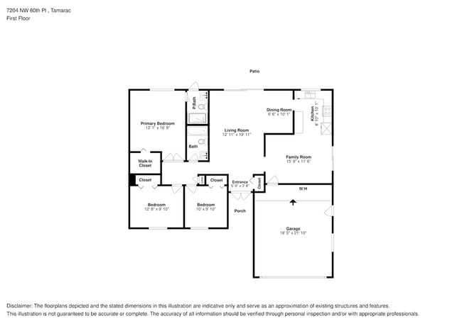 7204 NW 80th Pl in Tamarac, FL - Foto de edificio - Building Photo