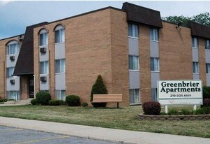 Greenbrier Apartments in Gary, IN - Building Photo