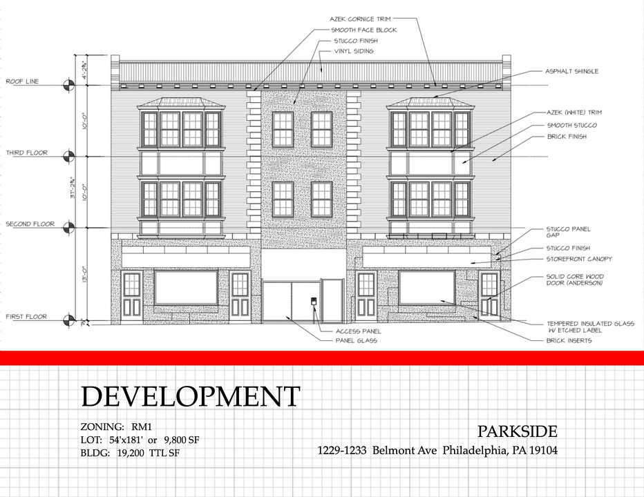 1229 Belmont Ave in Philadelphia, PA - Building Photo