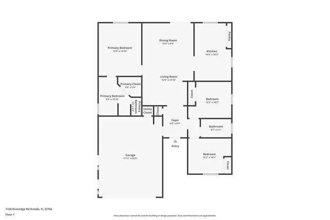 1728 Riveredge Rd in Oviedo, FL - Foto de edificio - Building Photo