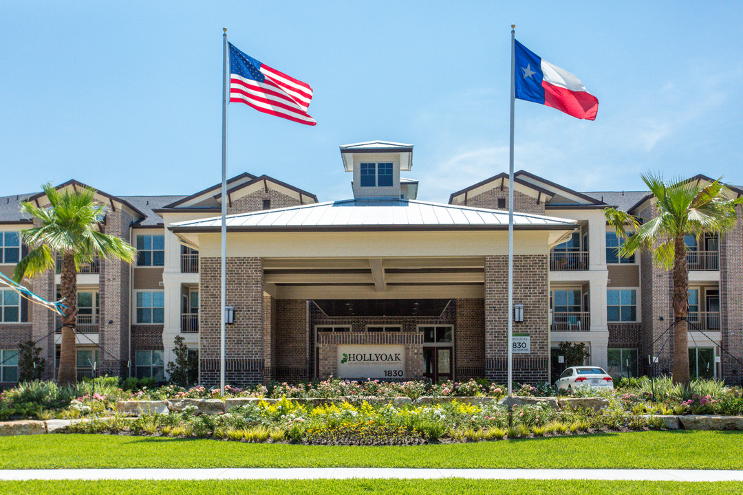 Hollyoak Senior Living in Houston, TX - Foto de edificio