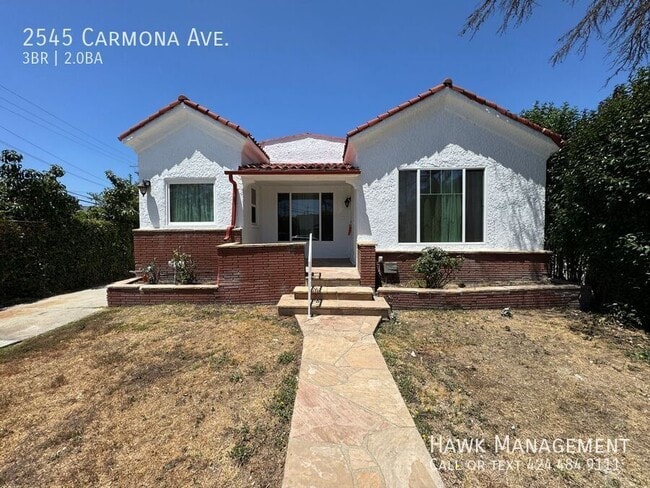 property at 2545 Carmona Ave