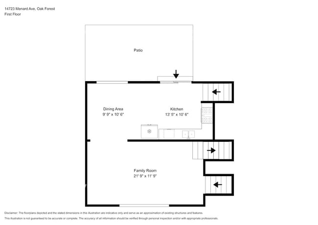 14723 Menard Ave in Oak Forest, IL - Building Photo - Building Photo