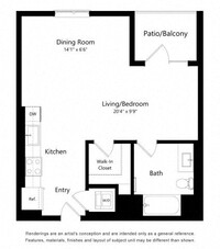 The DeMilo in Inglewood, CA - Foto de edificio - Floor Plan