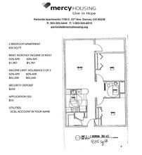 Parkside Apartments in Denver, CO - Building Photo - Floor Plan