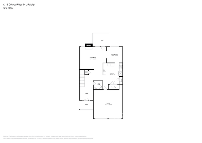 1315 Cricket Ridge Dr in Raleigh, NC - Foto de edificio - Building Photo