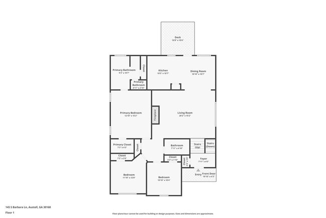 145 S Barbara Ln in Austell, GA - Building Photo - Building Photo