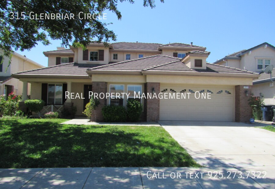 315 Glenbriar Cir in Tracy, CA - Building Photo