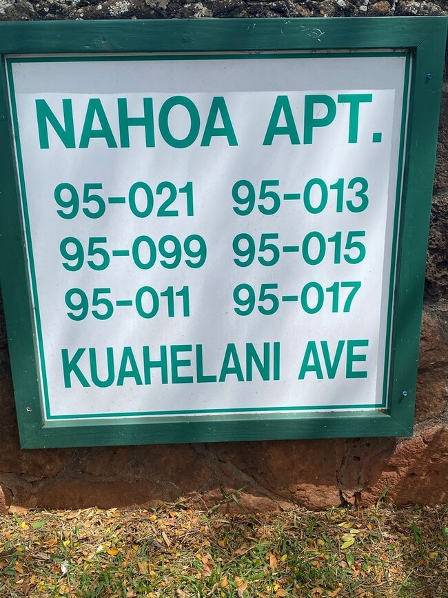 property at 95-021 Kuahelani Ave