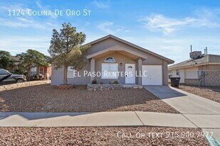 1124 Colina De Oro St in Horizon City, TX - Building Photo