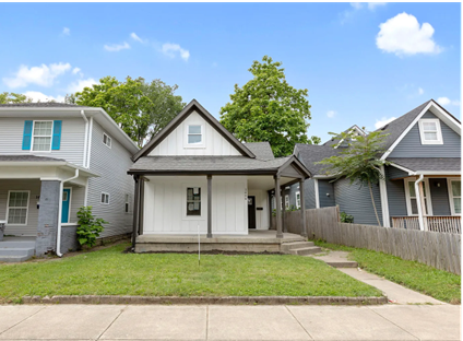 1434 S Talbott St in Indianapolis, IN - Foto de edificio