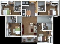 4BR/4BA - 2 to 4 bedrooms $629 - Pointe at Troy Apartments in Troy, Alabama