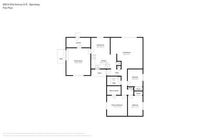 20616 53rd Ave Ct E in Spanaway, WA - Building Photo - Building Photo