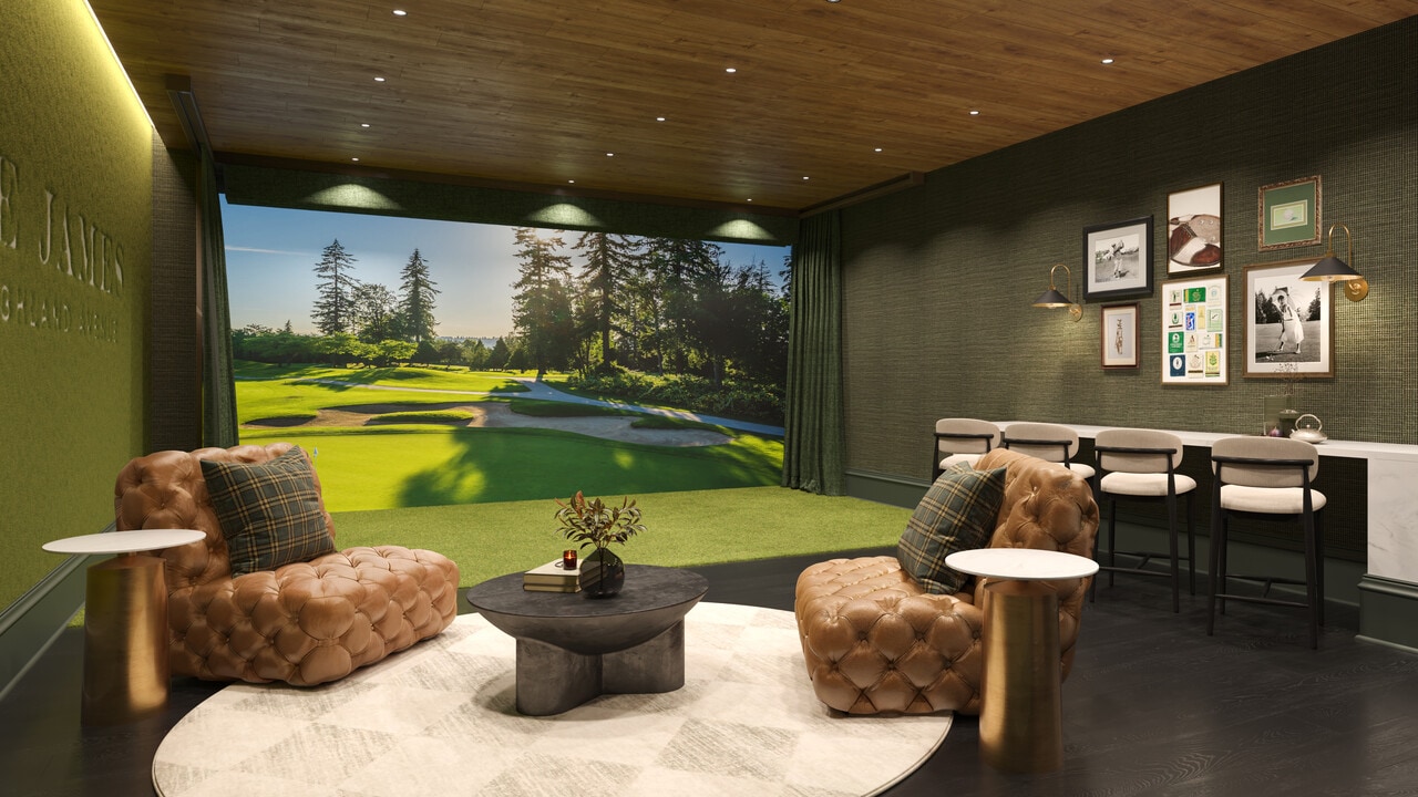 The James on Highland in Birmingham, AL - Foto de edificio