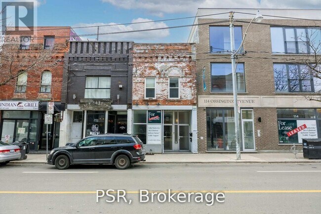 property at 112 Ossington Ave