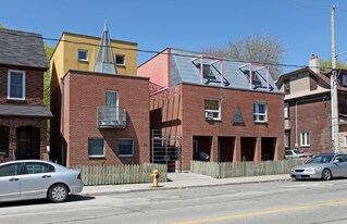86 Jones Ave in Toronto, ON - Building Photo