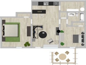 Camberwell ~ Boutique Cottage Style Living Meets Hassle Free Leasing in St Clair, MI - Foto de edificio - Floor Plan