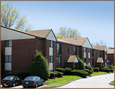 Olde English Village in Lowell, MA - Building Photo