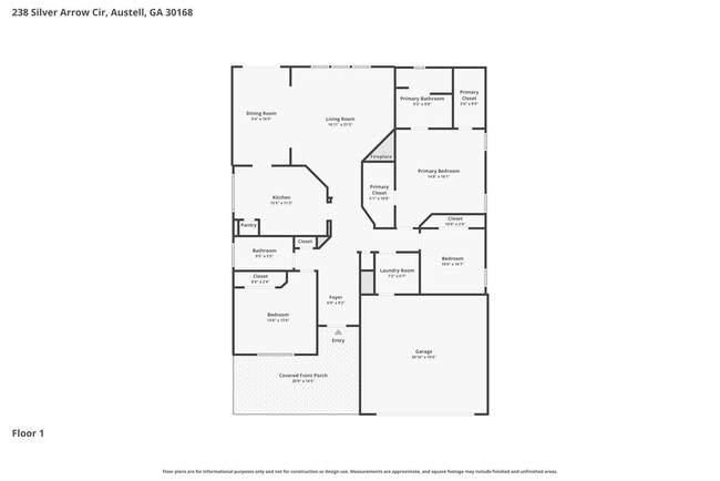 238 Silver Arrow Cir, Unit F-103 in Austell, GA - Foto de edificio - Building Photo