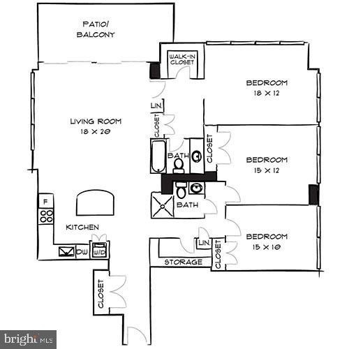 1815 John F Kennedy Blvd, Unit 3B-511 in Philadelphia, PA - Building Photo