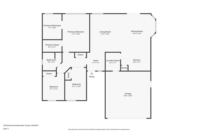 10132 E Paseo San Bernardo in Tucson, AZ - Foto de edificio - Building Photo