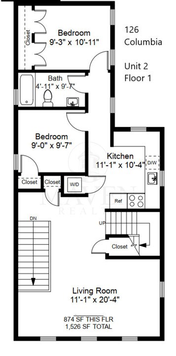 126 Columbia St-Unit -2 in Cambridge, MA - Building Photo
