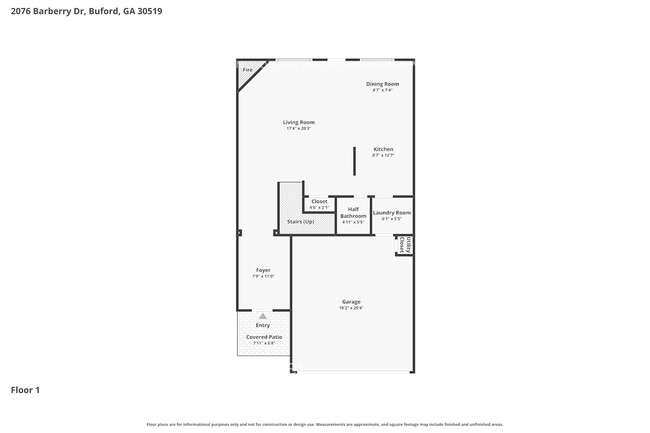 2076 Barberry Dr, Unit 0923-102 in Buford, GA - Foto de edificio - Building Photo