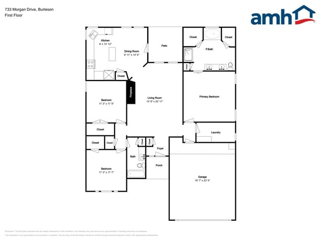 733 Morgan Dr in Burleson, TX - Foto de edificio - Building Photo